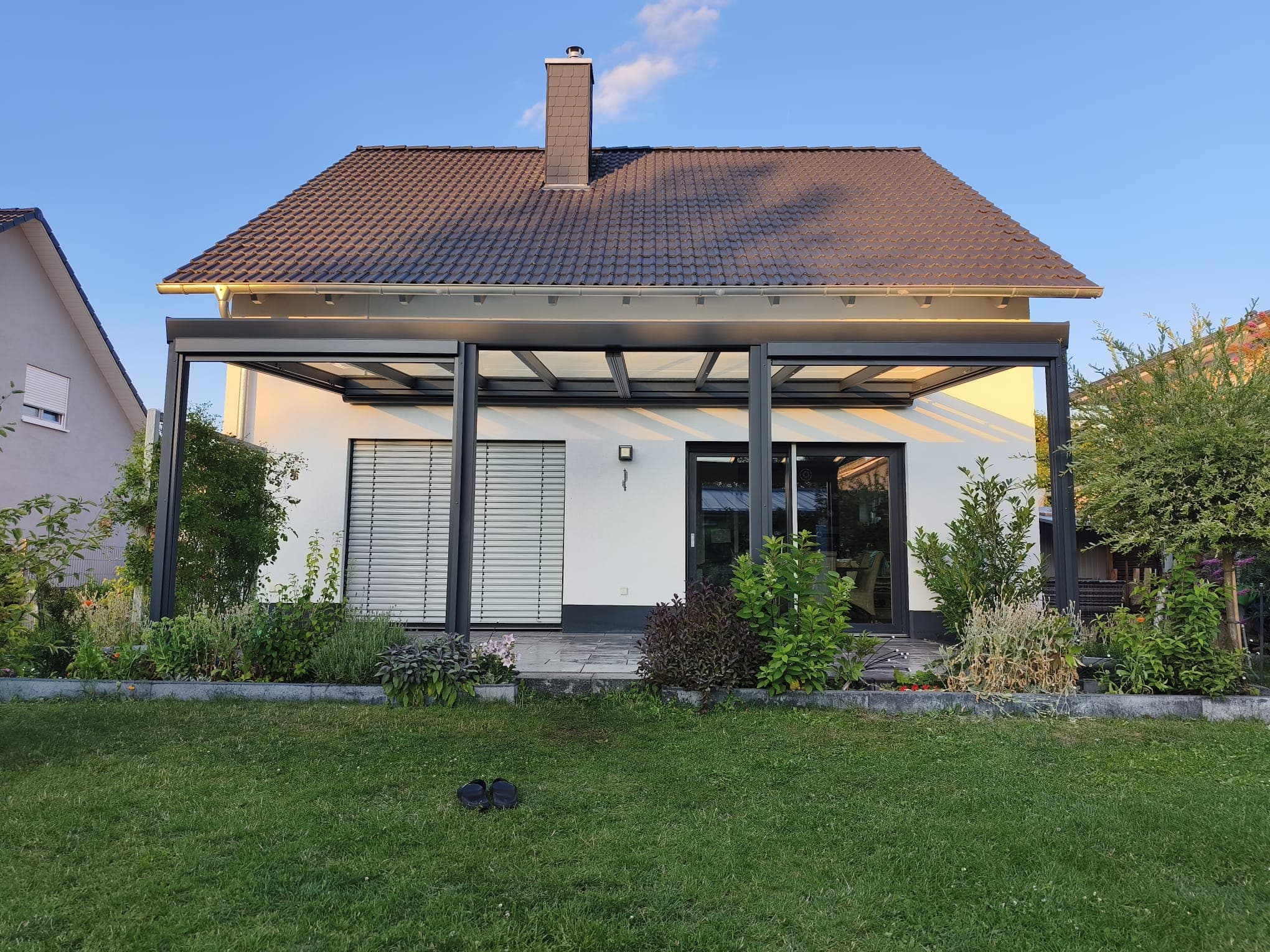 Terrassenueberdachung in Gosen-Neu Zittau-Gosen — Referenz von Polendach24