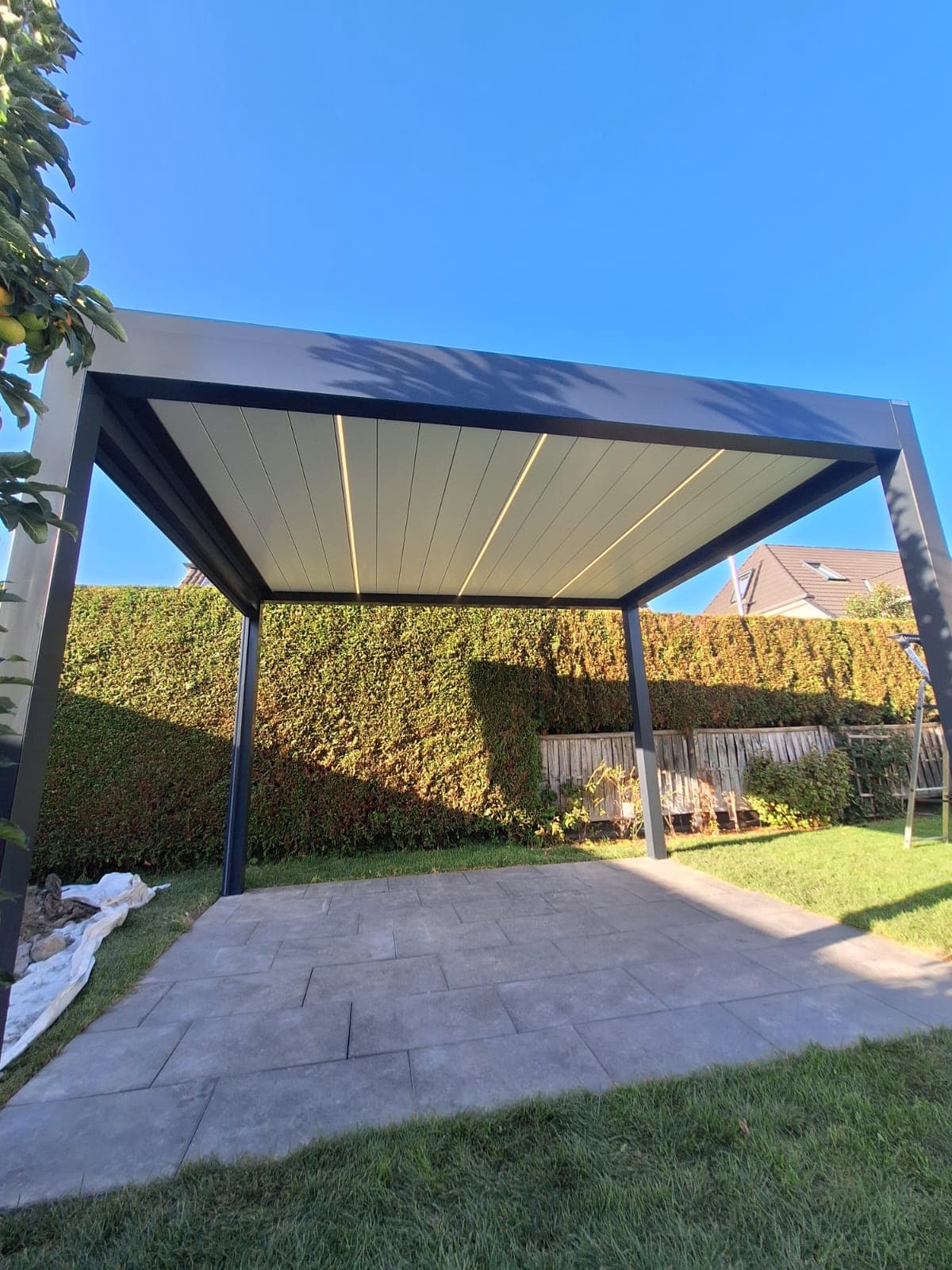 Pergola in Neuenhagen bei Berlin — Referenz von Polendach24